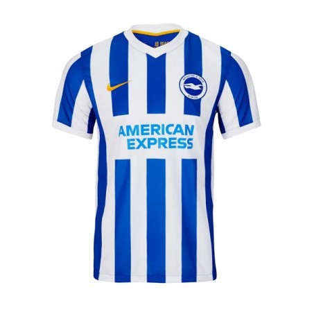 Virallinen pelipaita Brighton Hove Albion Koti 2021-22 Lyhythihainen - Miesten Virallinen pelipaita Brighton Hove Albion Koti 2021-22 Lyhythihainen - Miesten